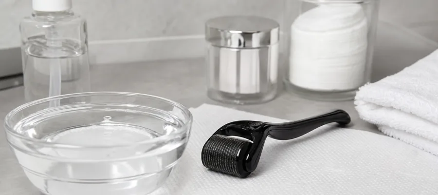 Dermaroller Hygiene-Checkliste vor jeder DIY-Session