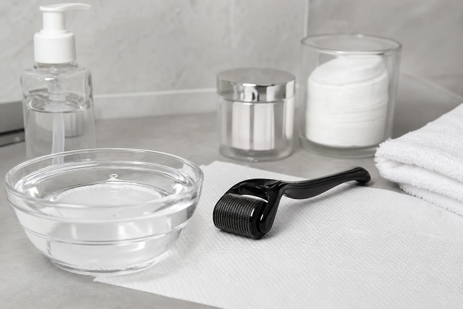 Dermaroller Hygiene-Checkliste vor jeder DIY-Session