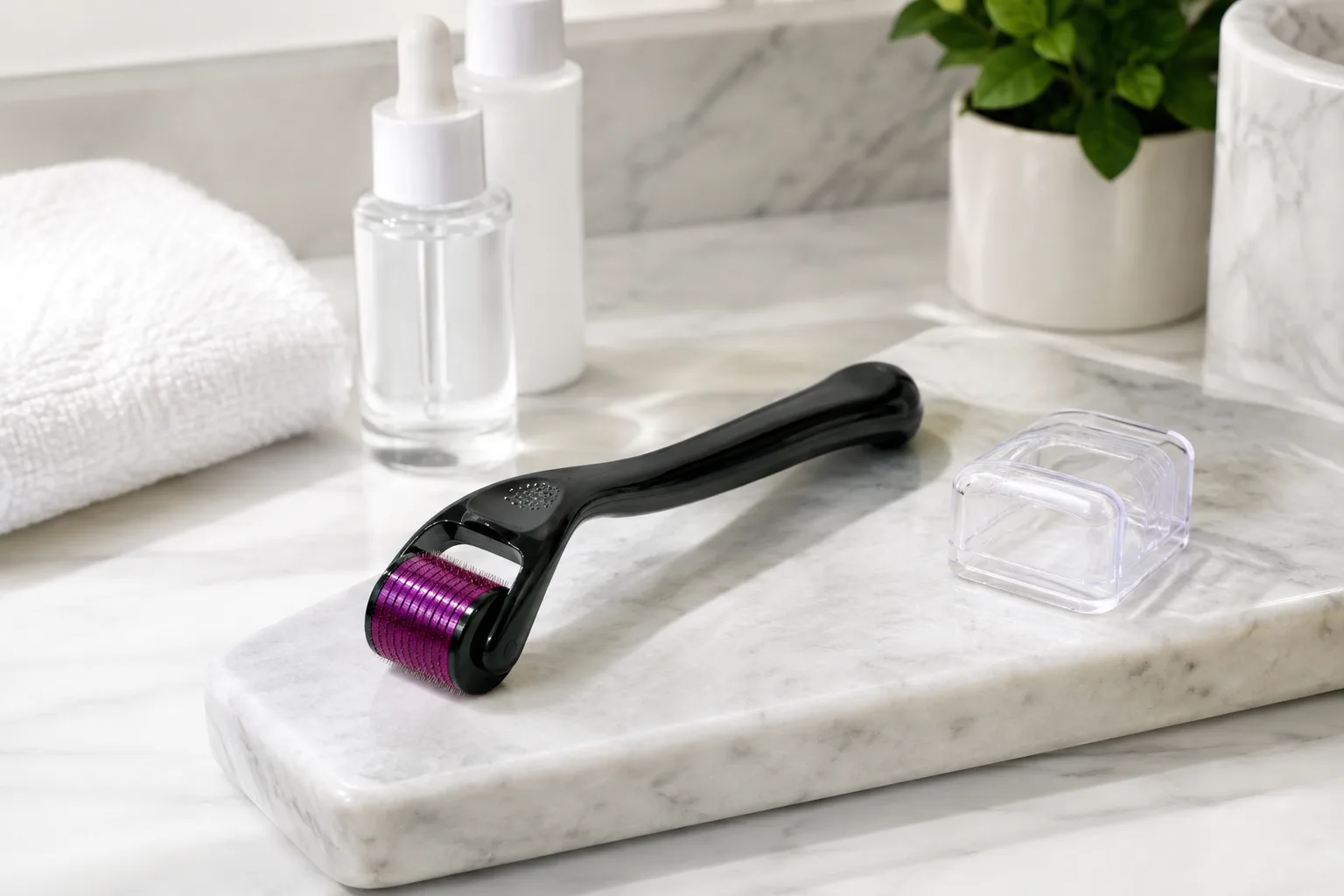 Dermaroller: Schritt-fuer-Schritt DIY-Anleitung fuer sichere Microneedling-Sessions zuhause
